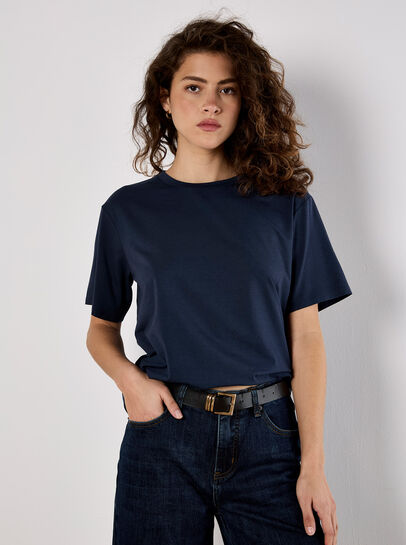 Modal Jersey Basic T-Shirt