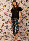 Dreams Embroidery Pocket Tee, Black, large