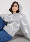 Constellation Soft Knit Jumper, Grey, large