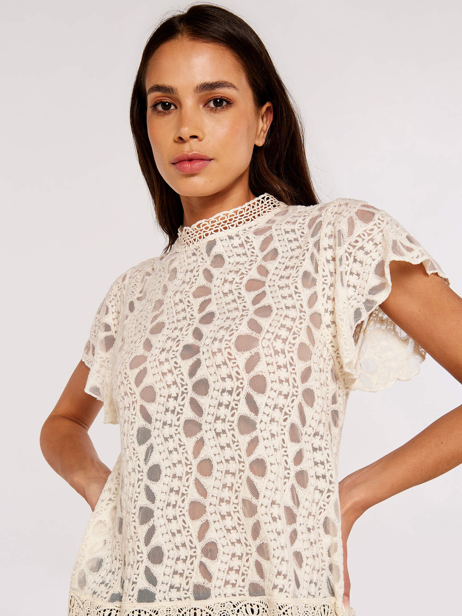 High neck tops uk clearance