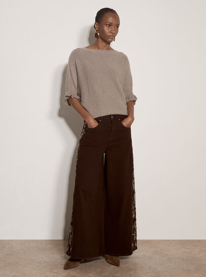 Soft Knit Batwing Top