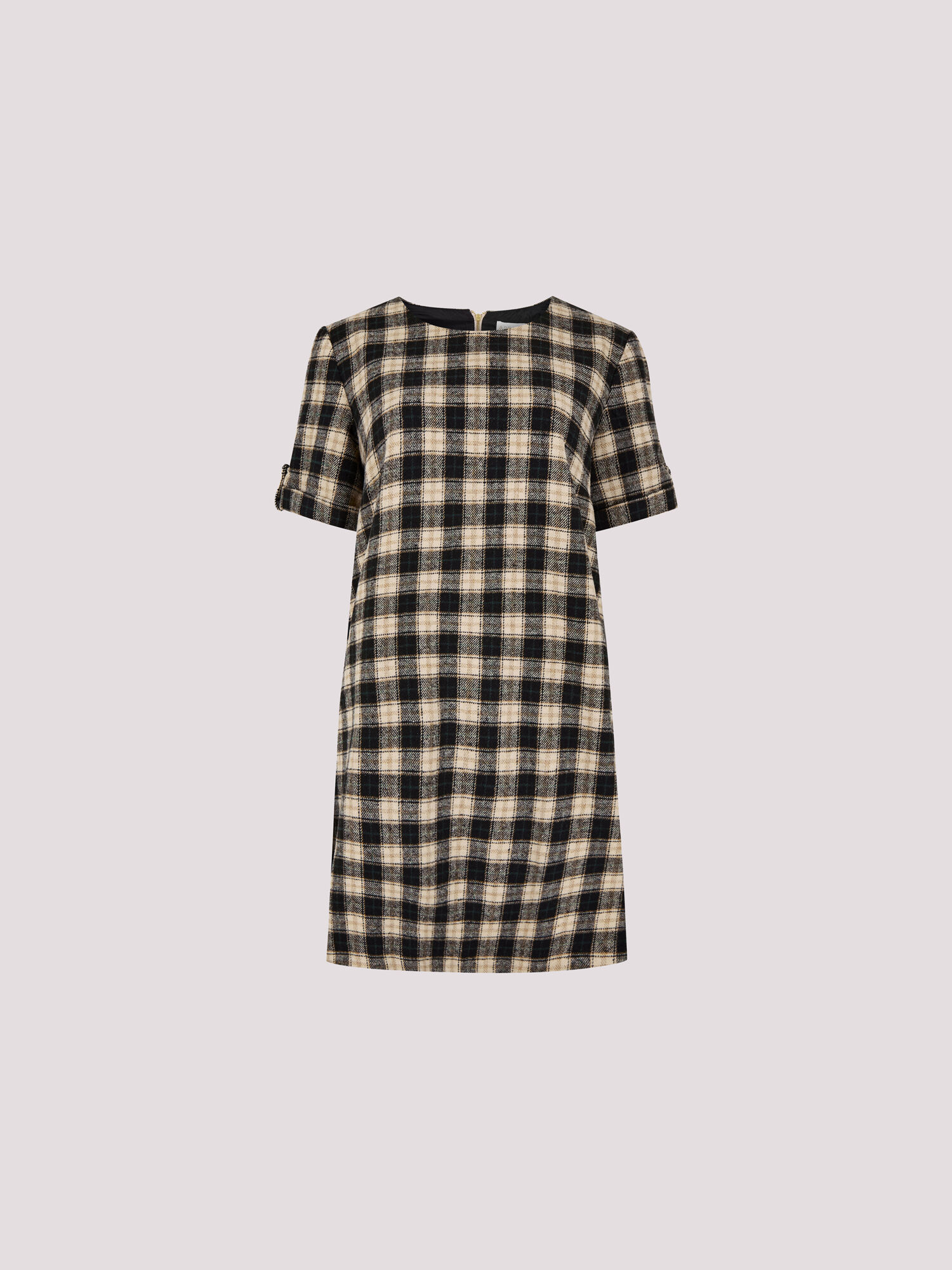 Check Print Swing Mini Dress | Apricot Clothing