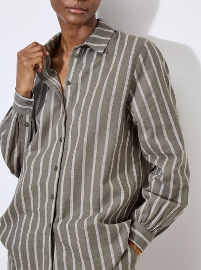 Striped Linen Shirt