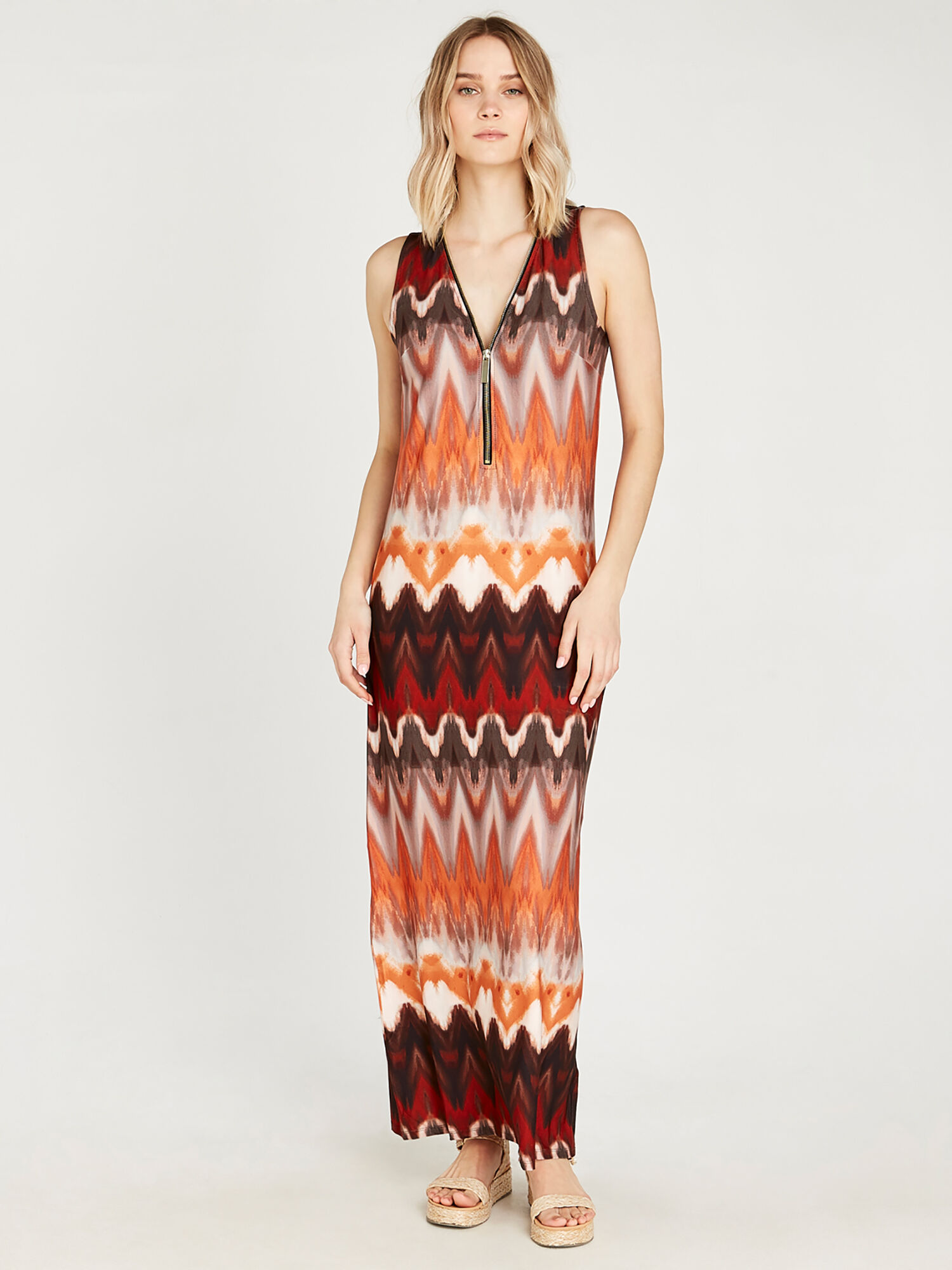 Chevron maxi dress store