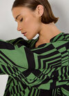 Geo Squares Shirt, Green, large