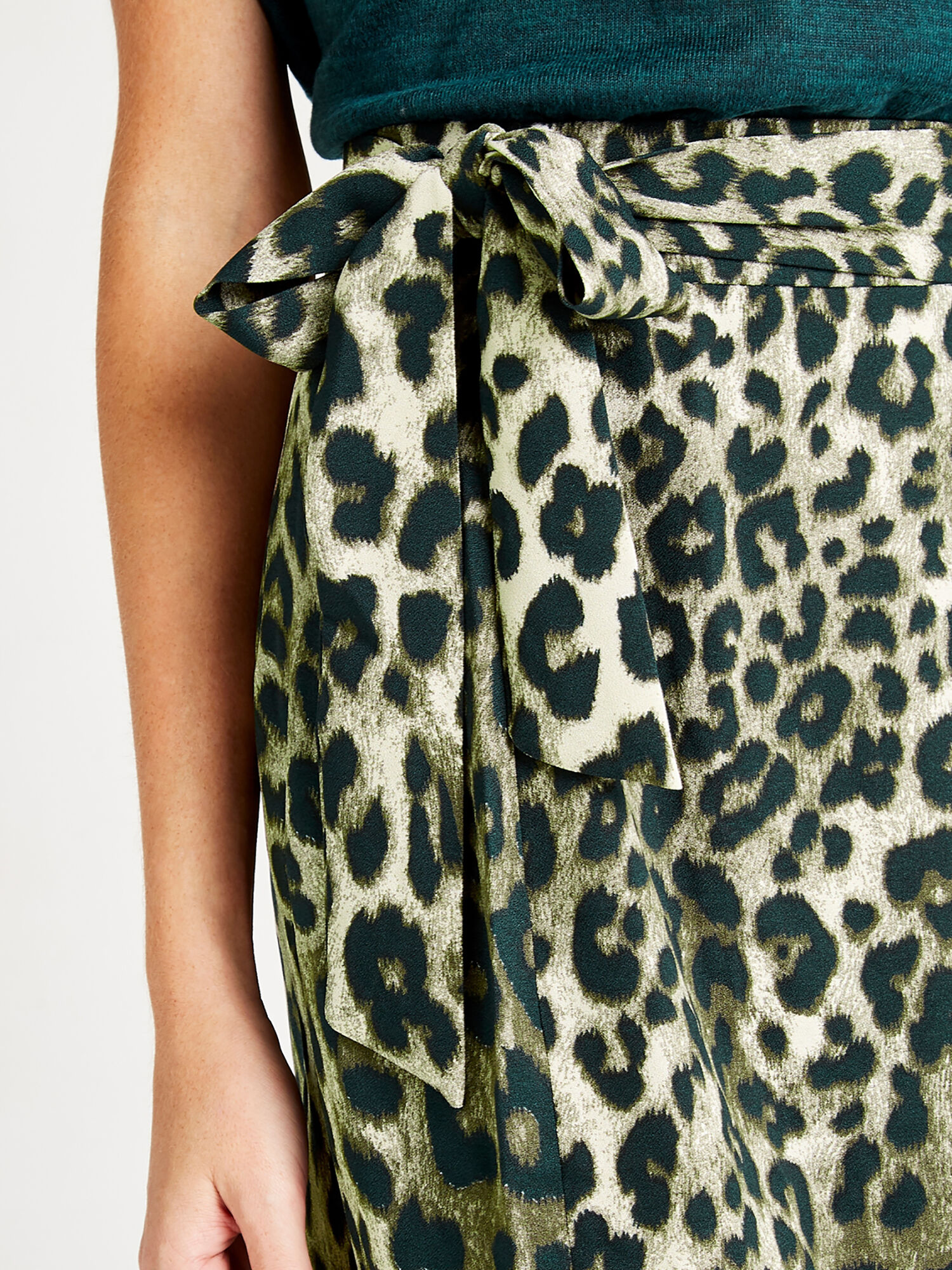 Next leopard wrap skirt on sale