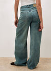 Ellie Wide Leg Boyfriend Jeans, Blue, large