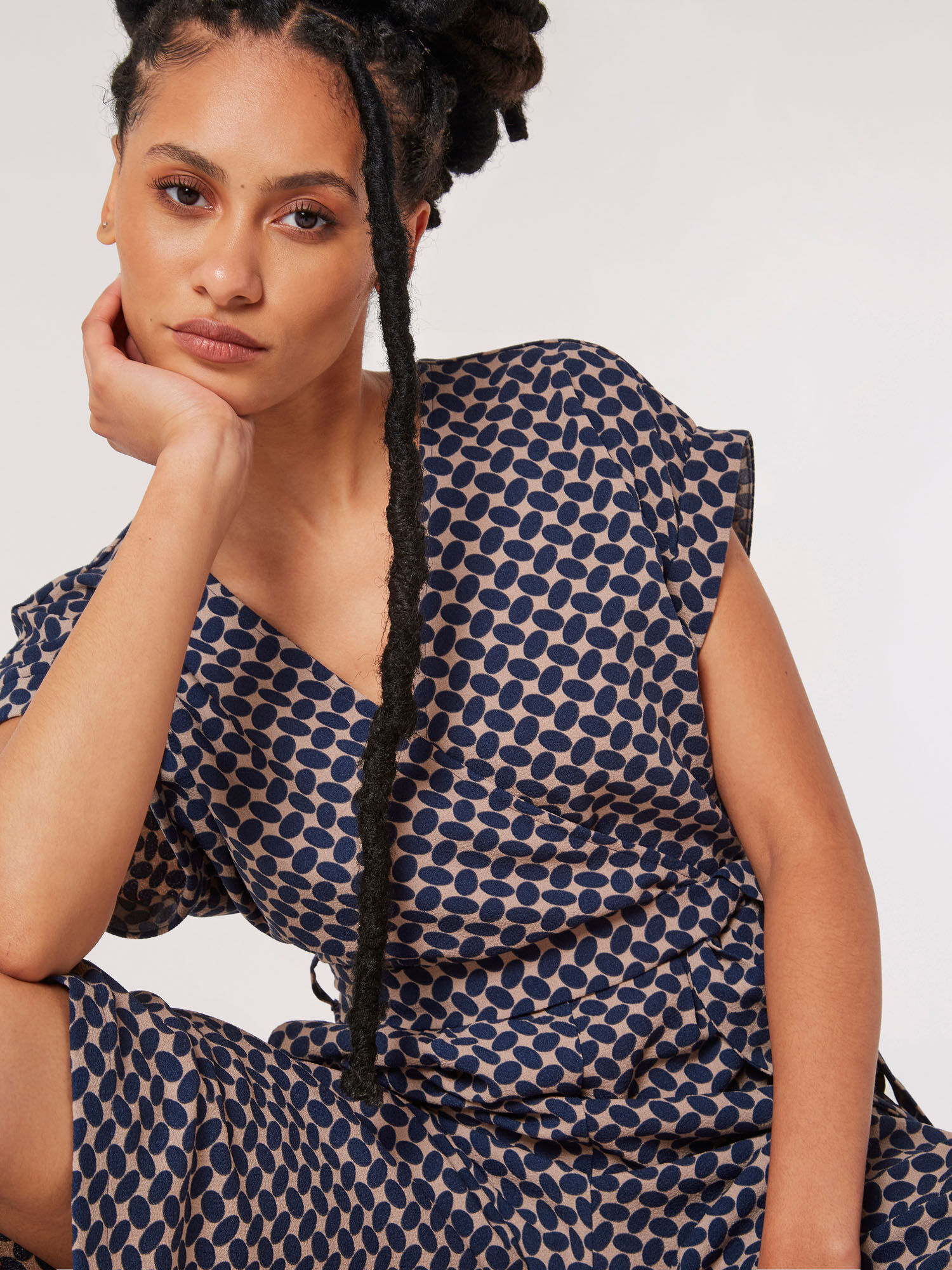 Apricot culotte new arrivals jumpsuit
