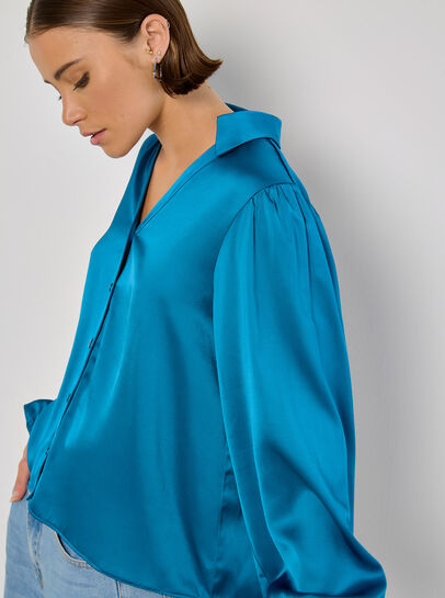 Soft Satin Shirt