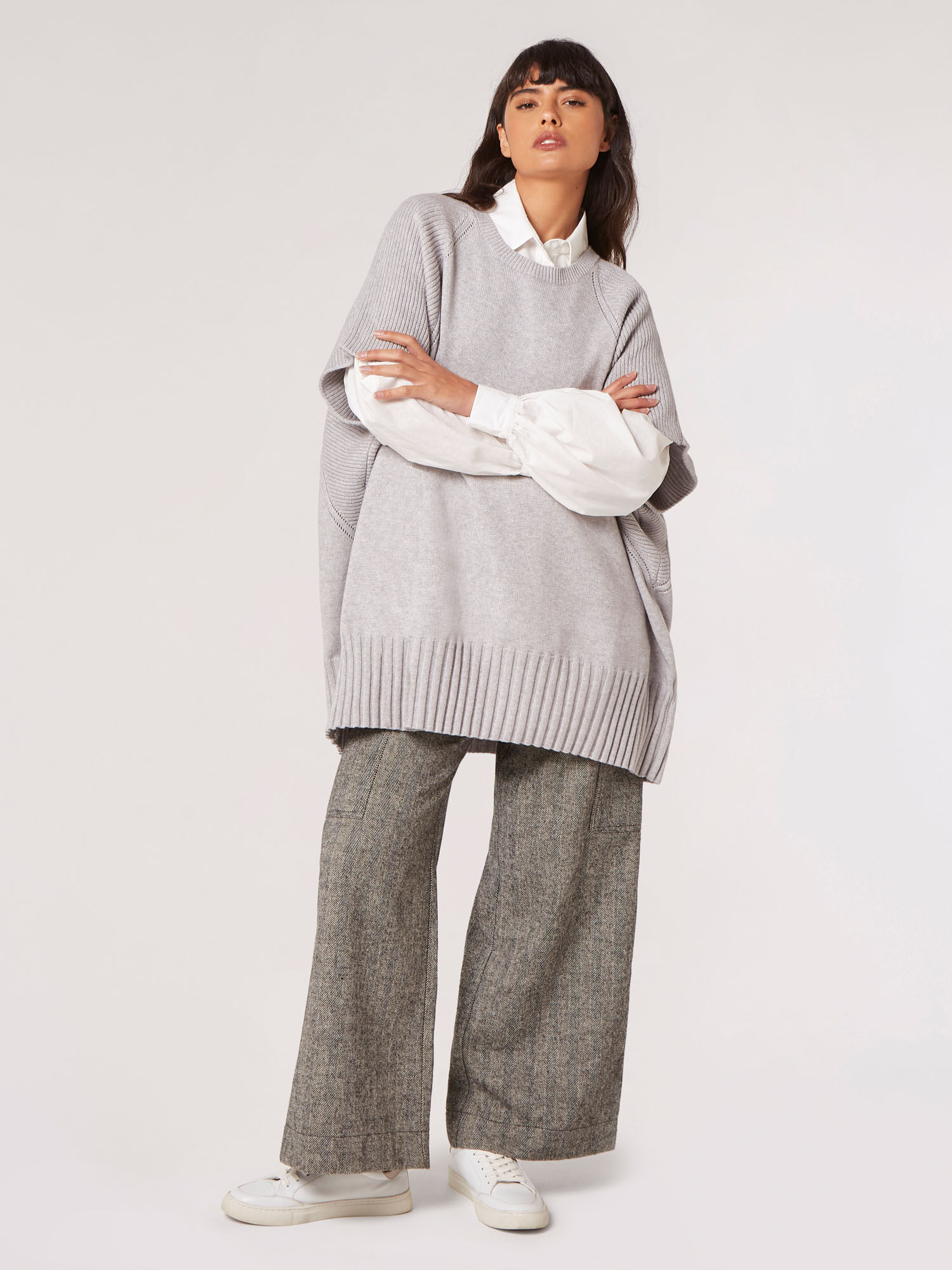 Poncho jumper next hot sale