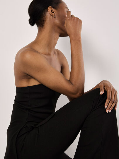 Jersey Flare Trousers