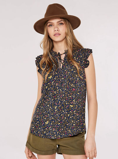 Floral Forest Top