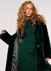 Oversized Supersoft Furcoat, Green, large