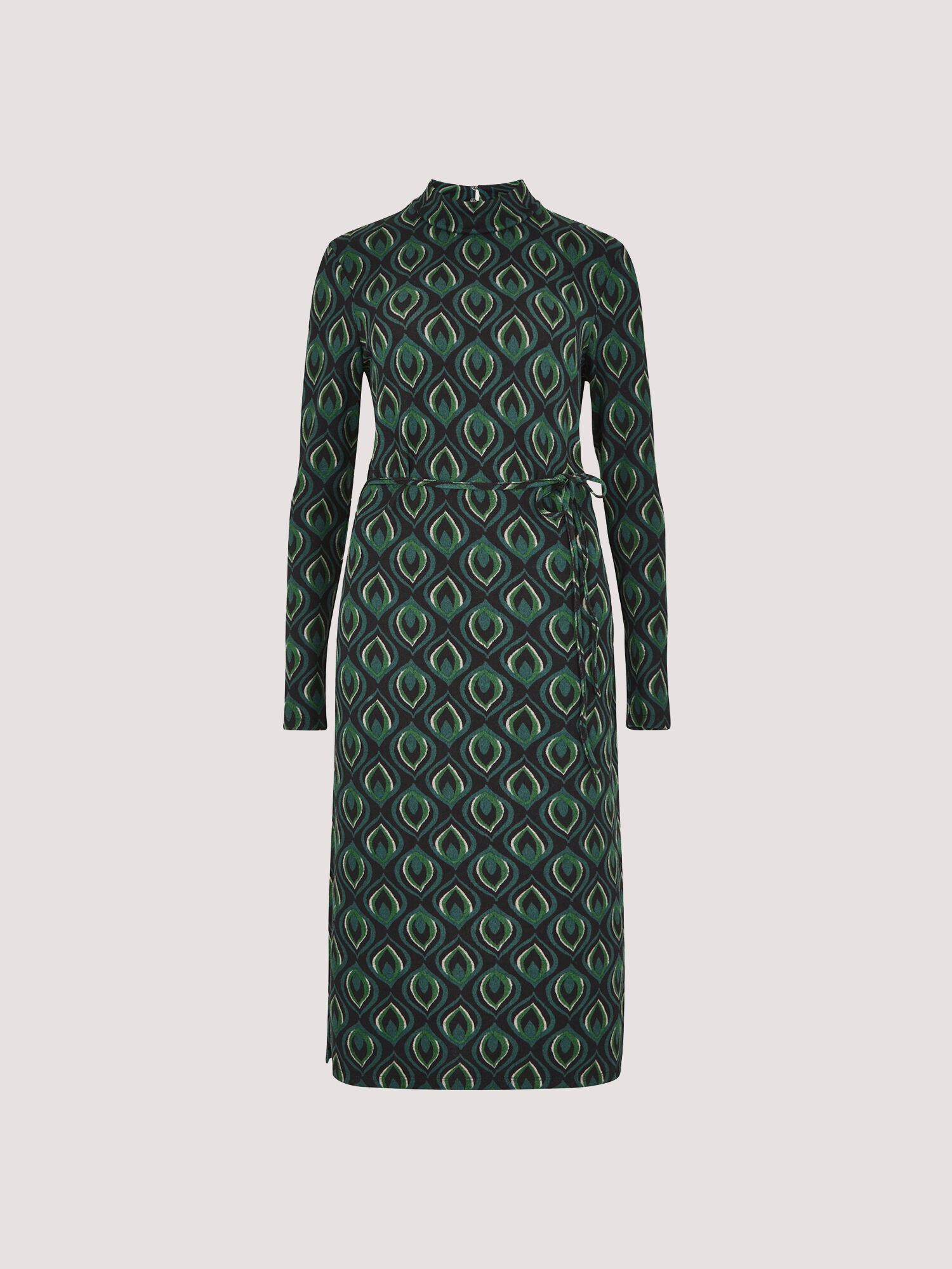 Apricot new arrivals peacock dress