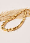 Chunky Gold Bead Necklace, Assorted, large