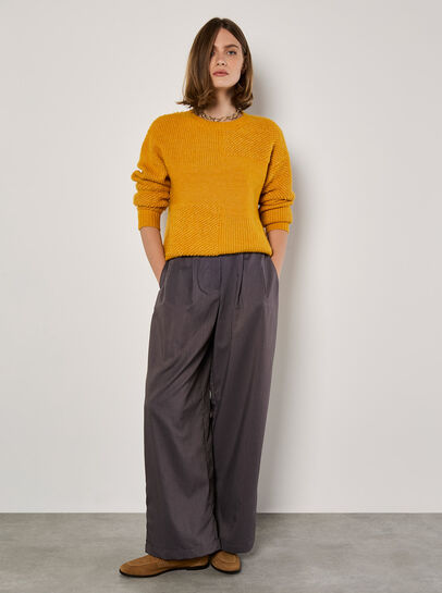 Patchwork Popcorn Jumper