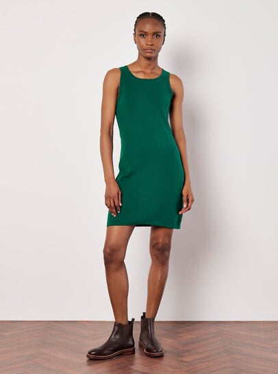 Knitted Shift Mini Dress