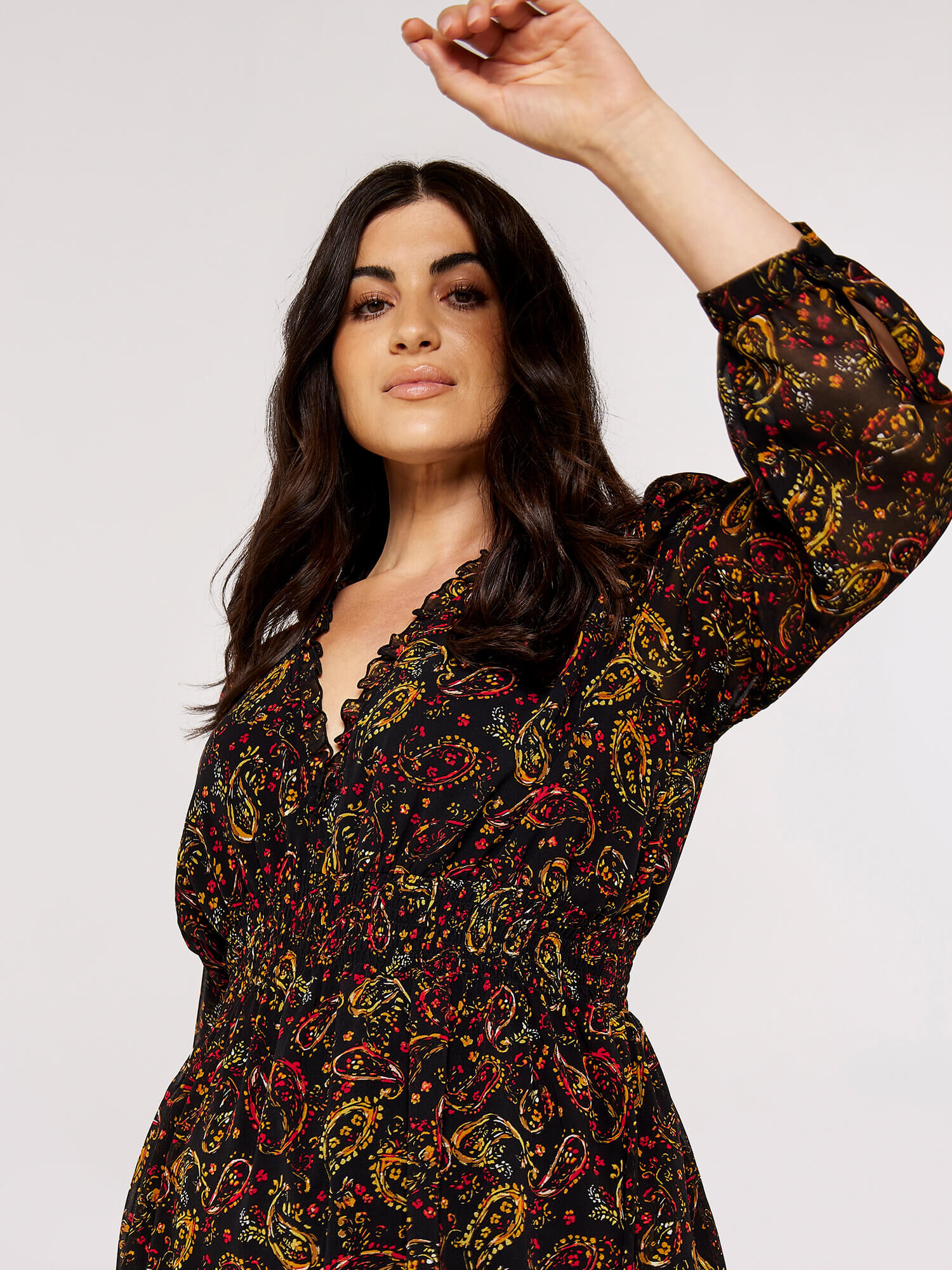 Curve outlet smock dress