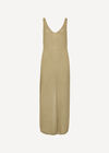 Gold Shimmer Knitted Maxi Dress, Gold, large