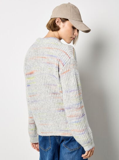 Space Dye Fisherman Jumper