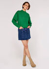 Boxy Pocket Jumper, Green, large