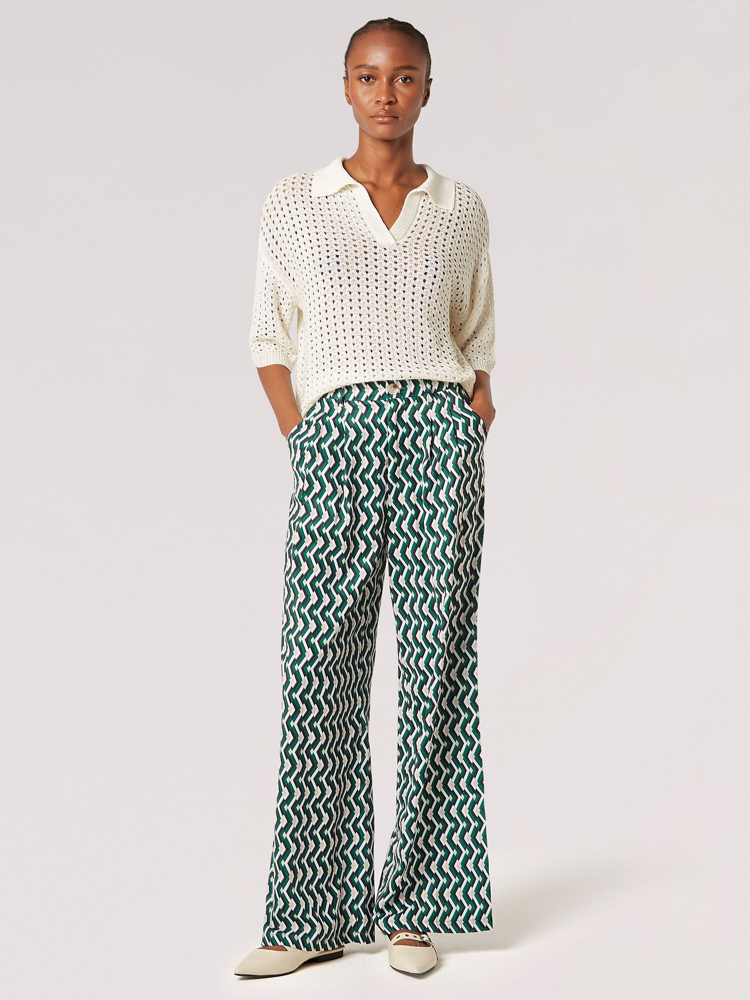 White satin palazzo best sale pants
