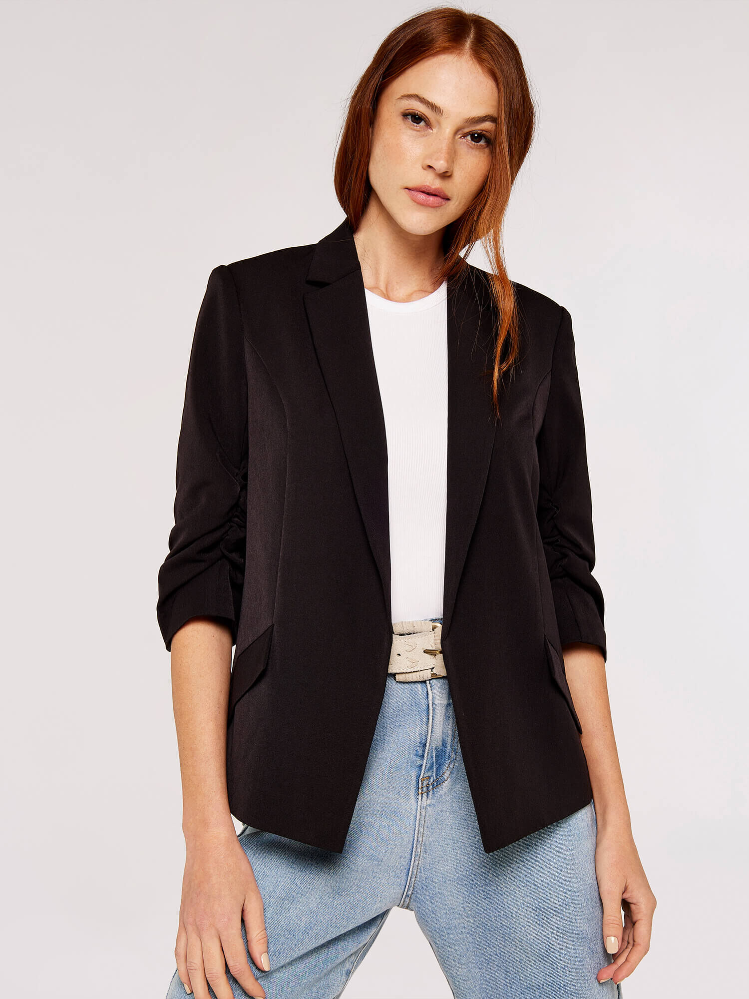Open new arrivals black blazer