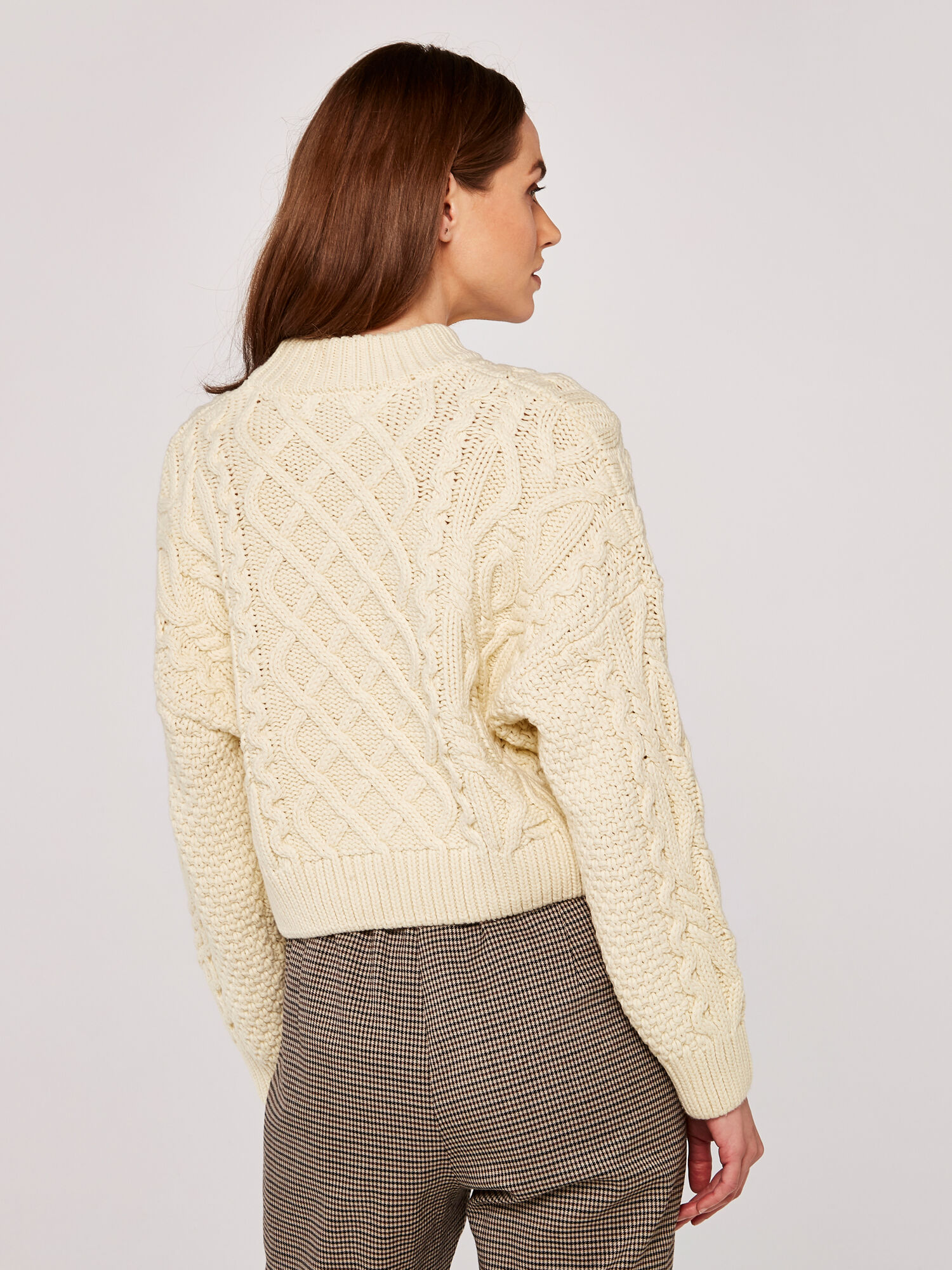 Cream 2025 aran jumper