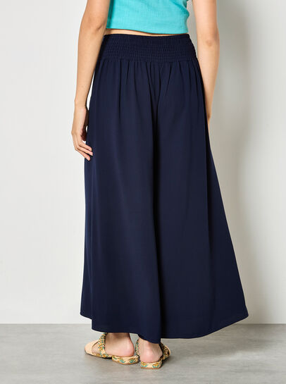 Fluid Wide-Leg Trousers