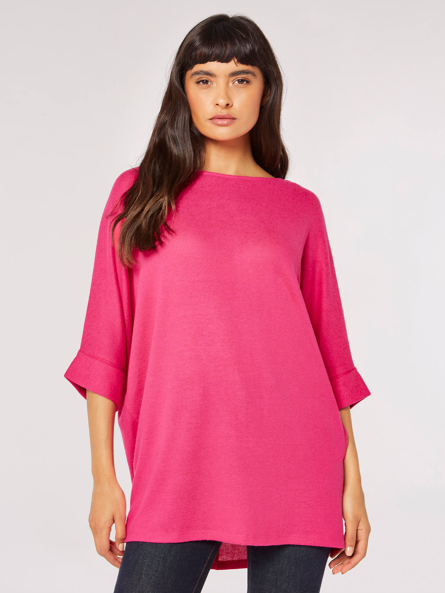 Soft Touch Batwing Top | Apricot Clothing