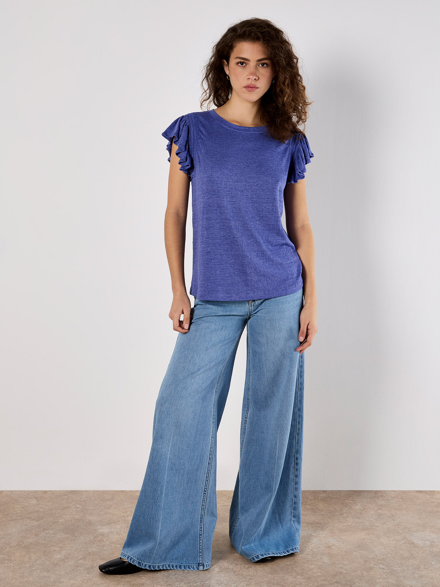 Slub Tee Soft Purple