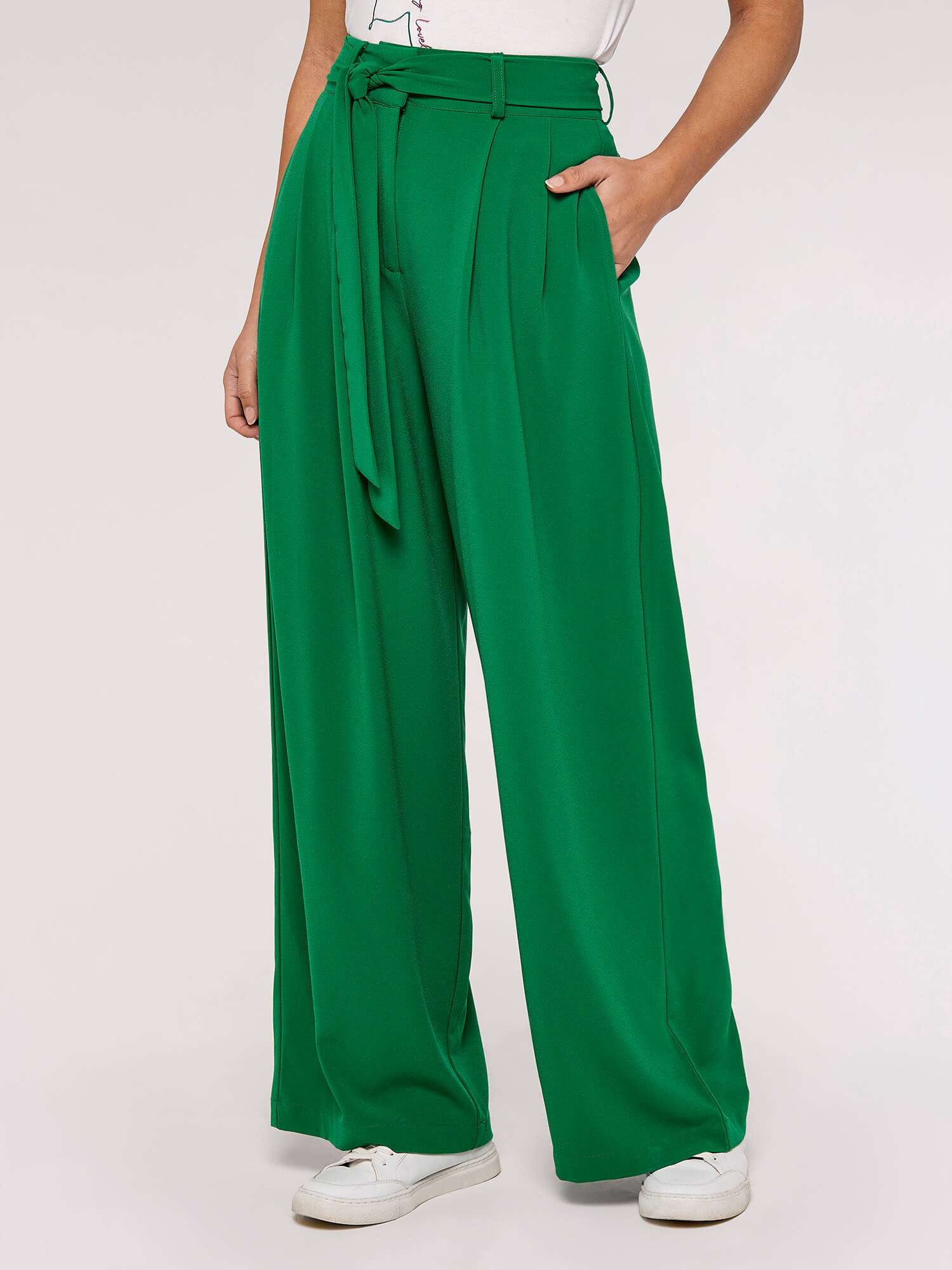 Wide Leg Trouser | Apricot Clothing