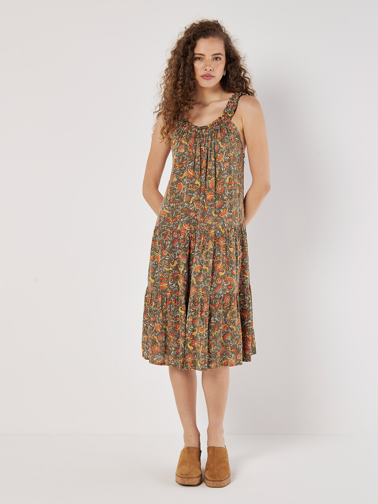 Paisley Aline Swing Dress PD20516