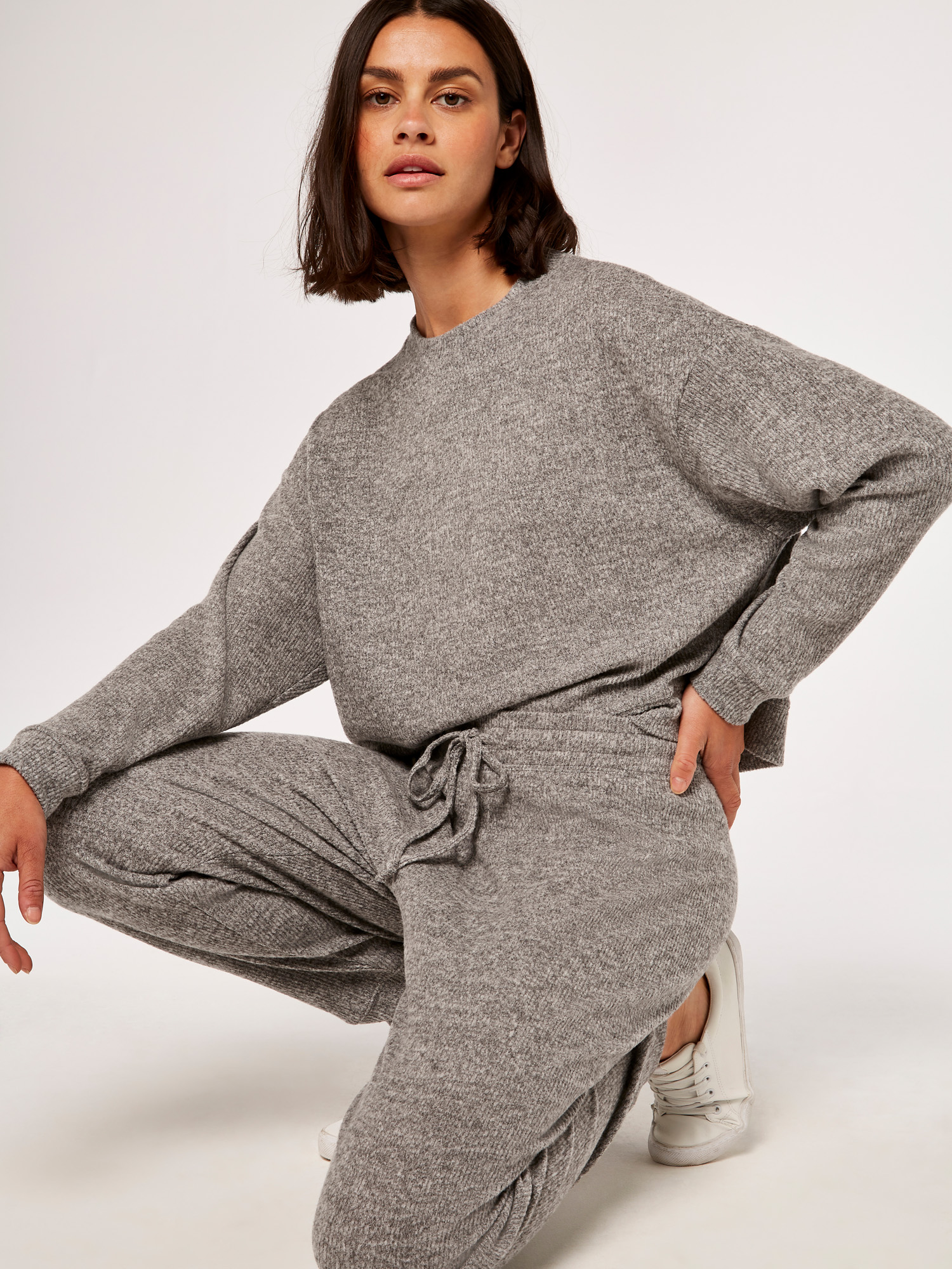 Ribbed track pants on sale