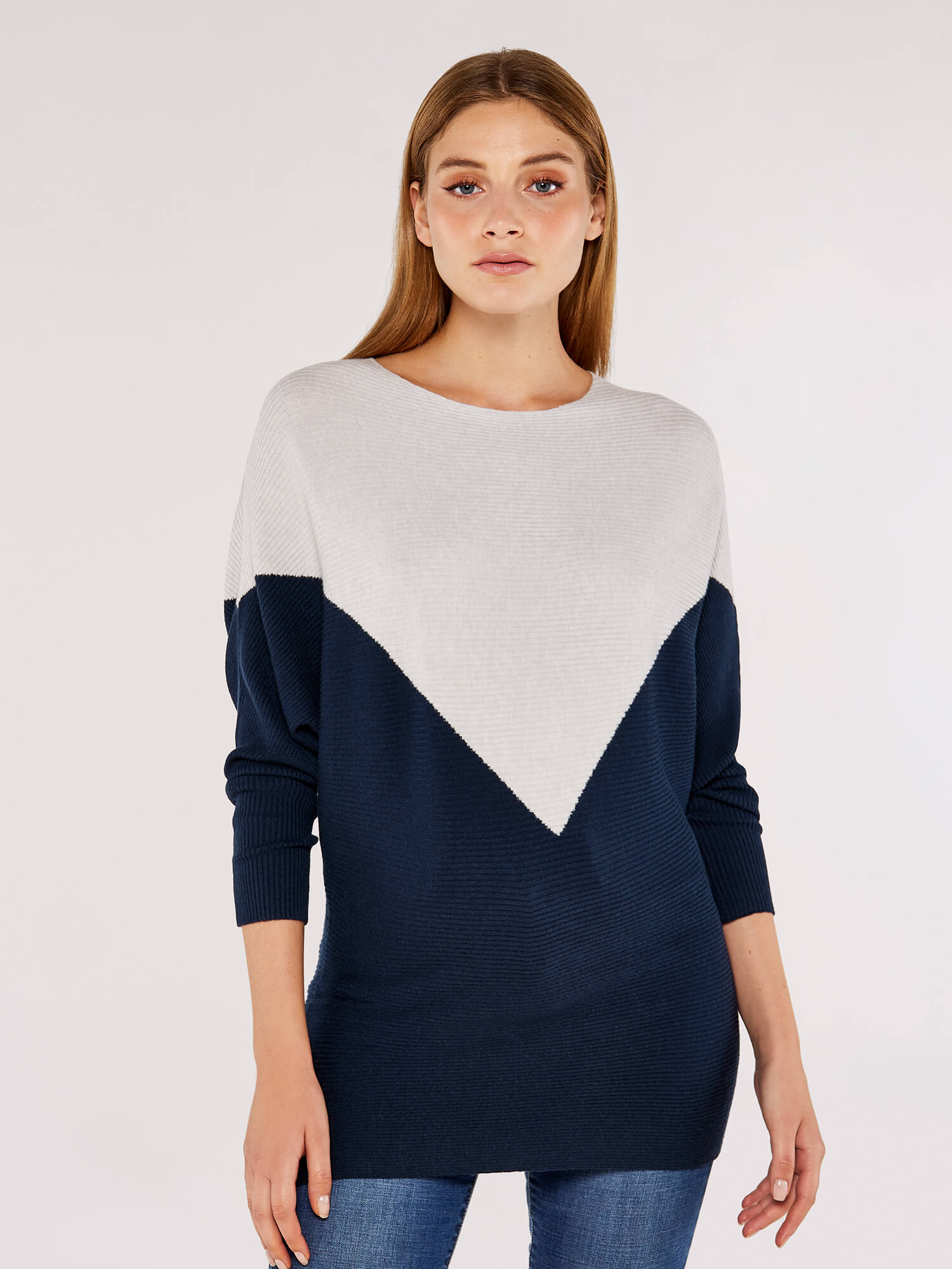 Grey batwing deals jumper