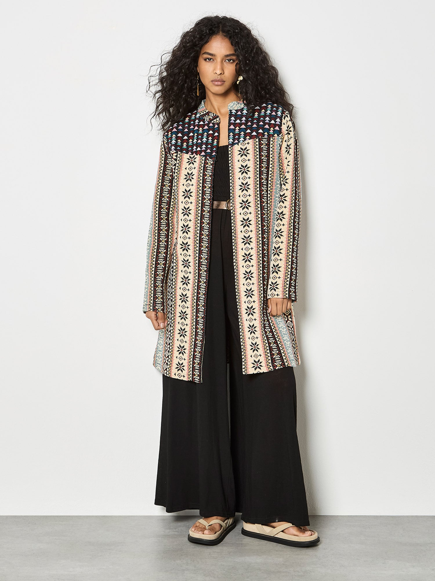 Boho Tapestry Jacket | Apricot Clothing